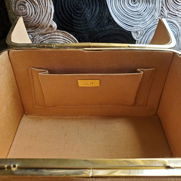 Vintage Gold Train Case - Picture 8 of 11